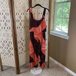 Masai Copenhagen Ofra jumpsuit size small sleeveless tribal‎ print lightweight